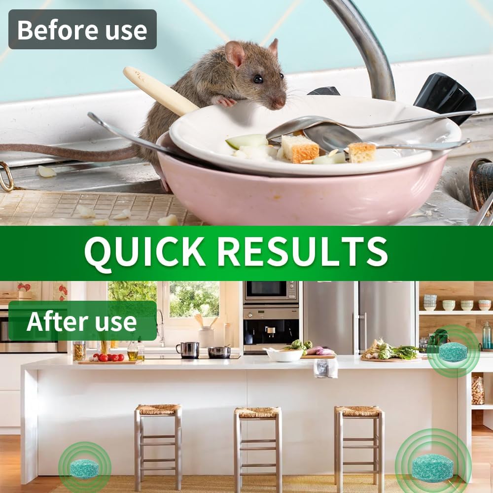 Rodent Repellent – 100% Natural, 30-60 Days Protection