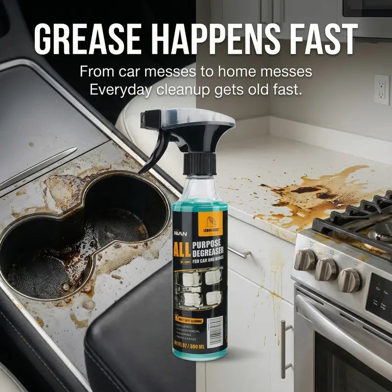 Degreaser Spray – Spray. Wipe. Shine.