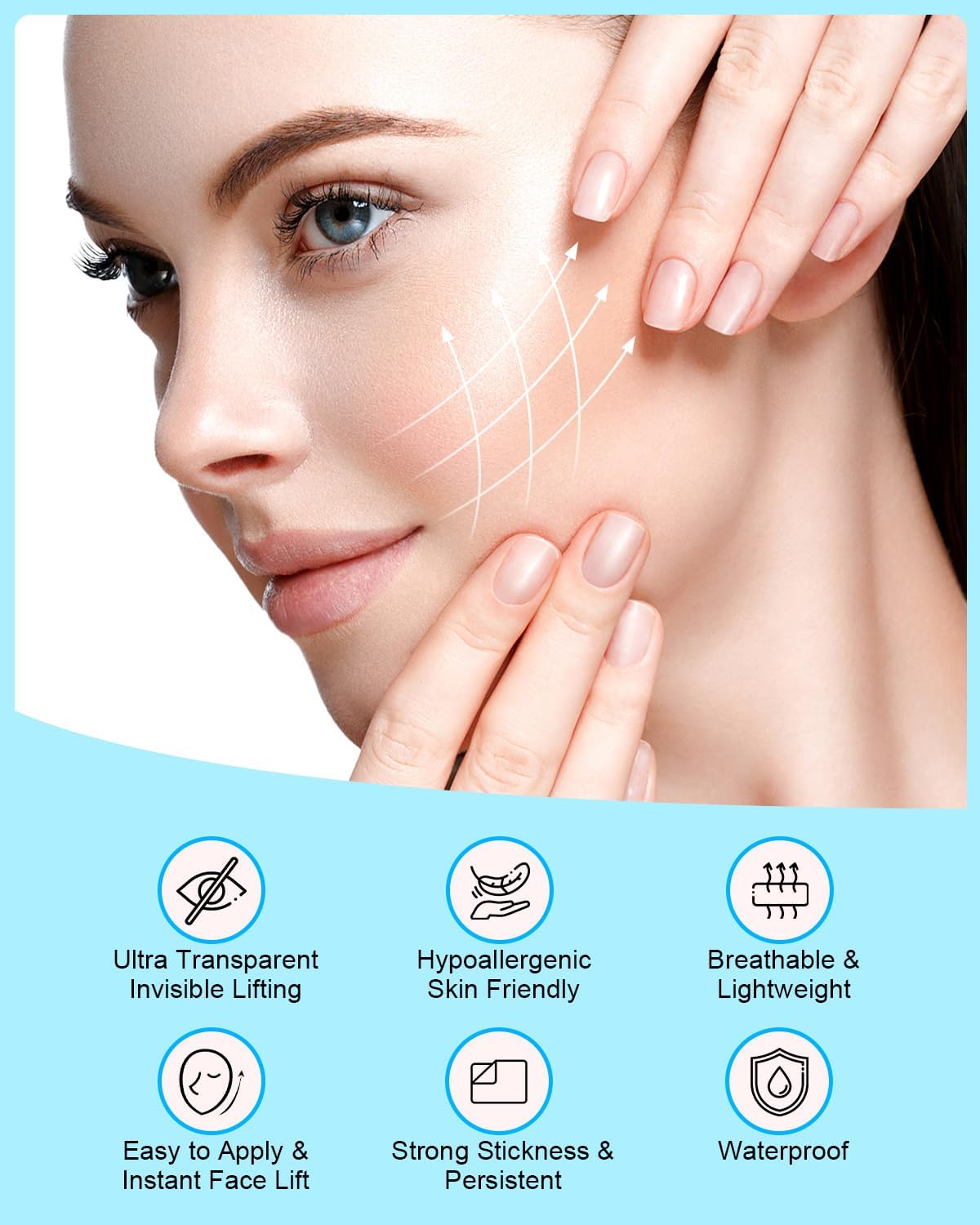 UltraLift Invisible Tape – Instant Lift, All-Day Youthful Contour