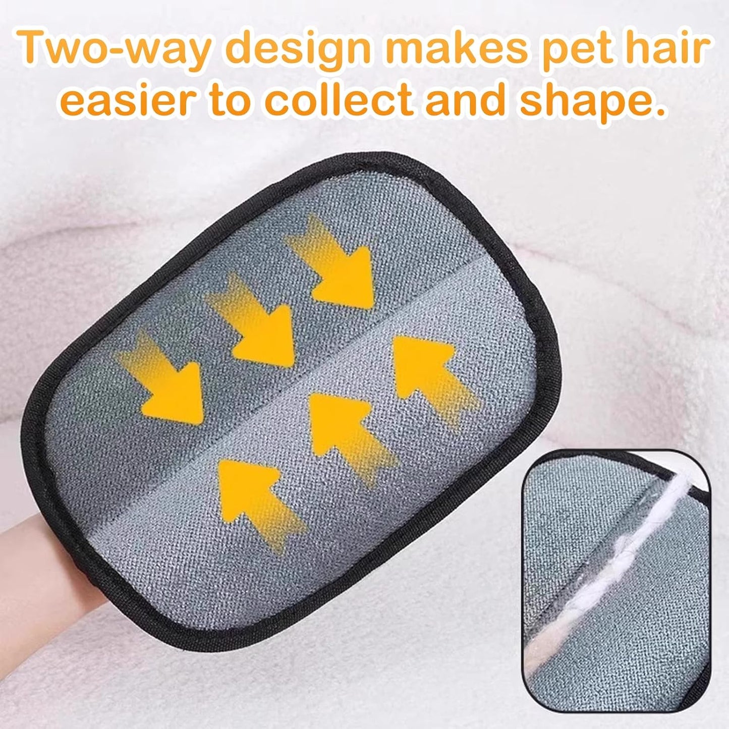 Reusable Pet Hair Remover Glove – Rinse & Repeat