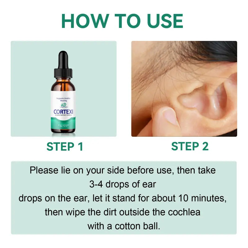 Tinnitus Ear Drops Clean Earwax