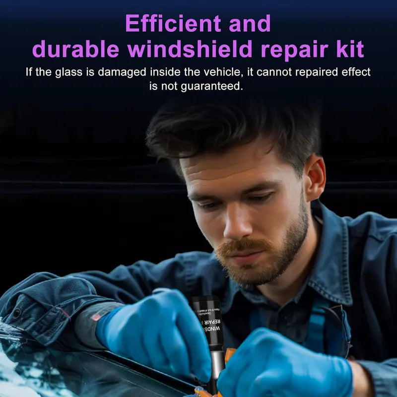 SunAuto Windshield Crack Repair Kit