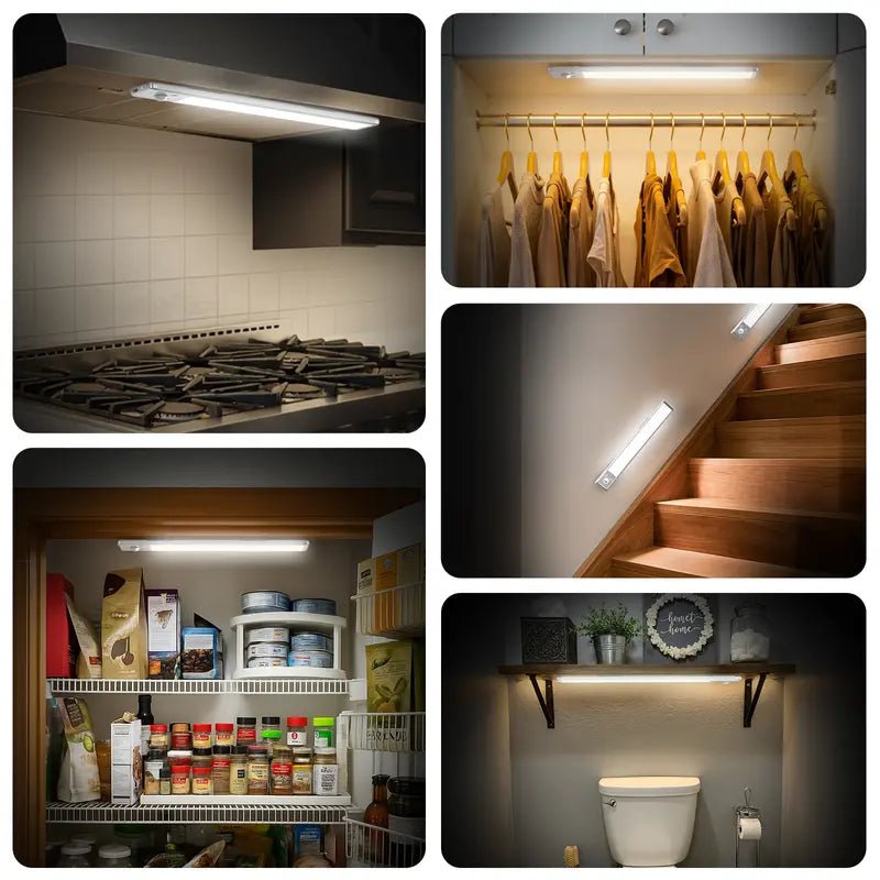 SHINE PAL Under Cabinet Lights,Motion Sensor Night Light Indoor