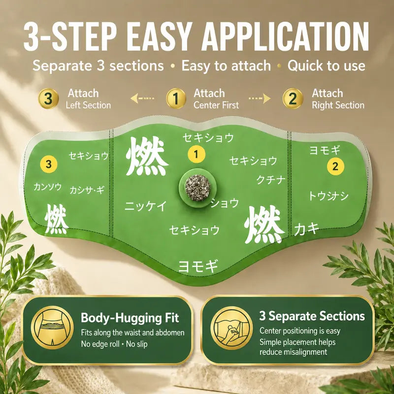 Herbal Patch Pad Balance Patch, Pro-Series Botanical Warming Stickers