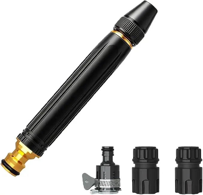 Heavy Duty Adjustable Twist Nozzle Home High Pressure Car Wash Water Gun