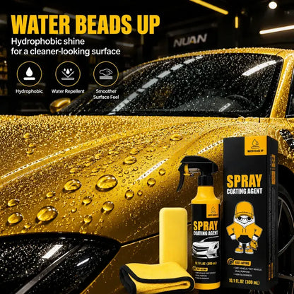 Water Beads Up Spray – Repel Water, Mirror Shine