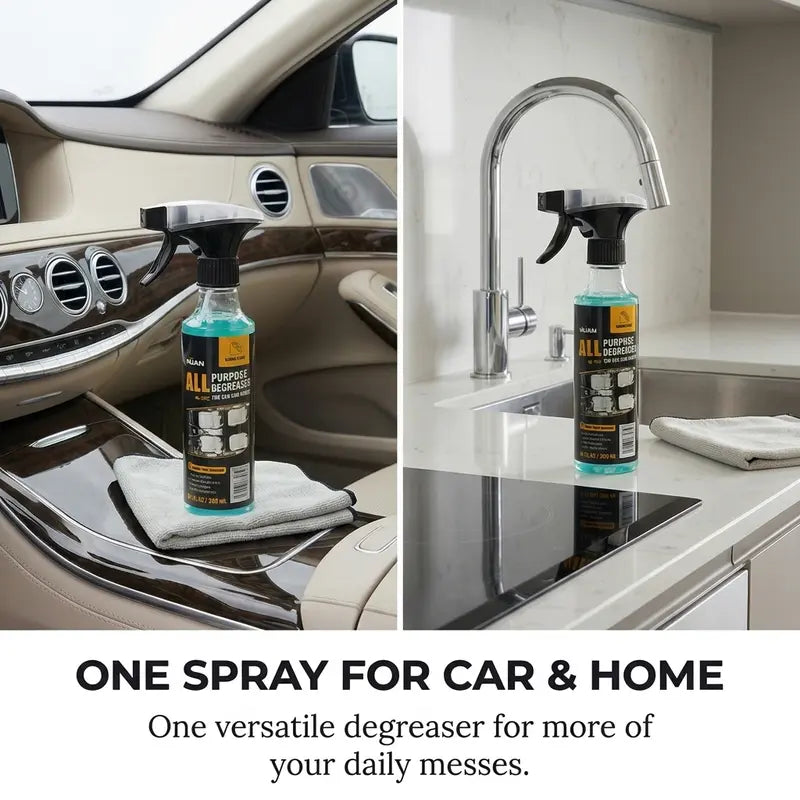 Degreaser Spray – Spray. Wipe. Shine.