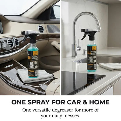 Degreaser Spray – Spray. Wipe. Shine.