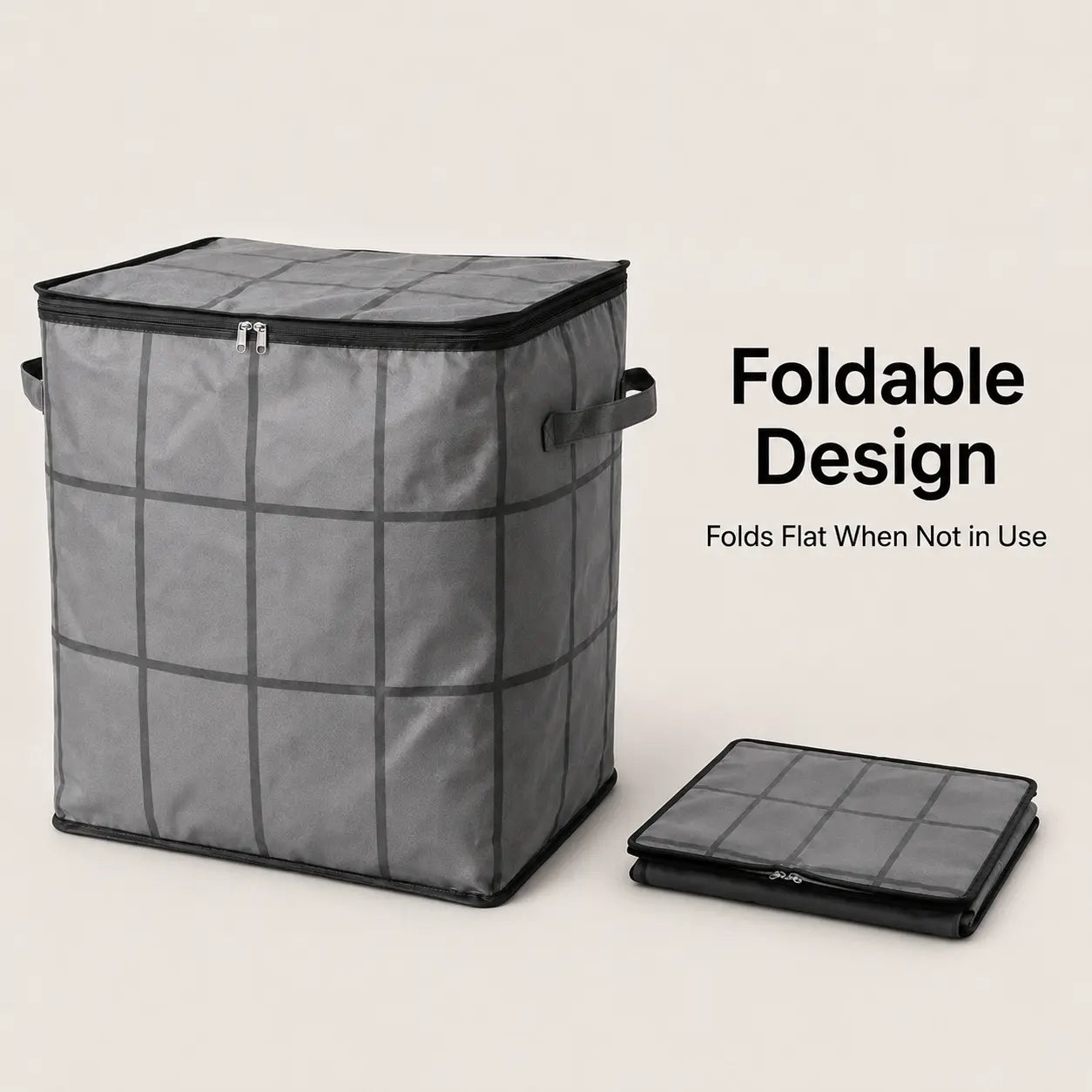XXL Storage Bag – Fold Flat, Hold Shape