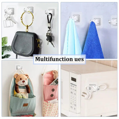 Multi-Use Wall Hook – Stick or Screw