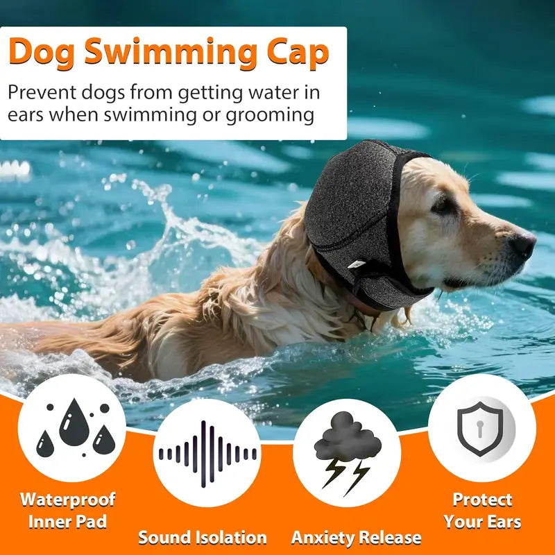 Dog Swim & Calm Cap