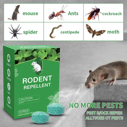 Rodent Repellent – 100% Natural, 30-60 Days Protection