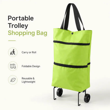 Trolley Tote – Fold. Roll. Carry.