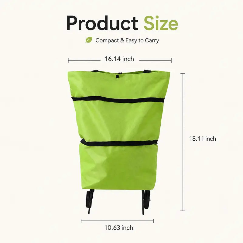 Trolley Tote – Fold. Roll. Carry.