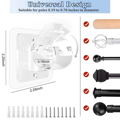 Multi-Use Wall Hook – Stick or Screw