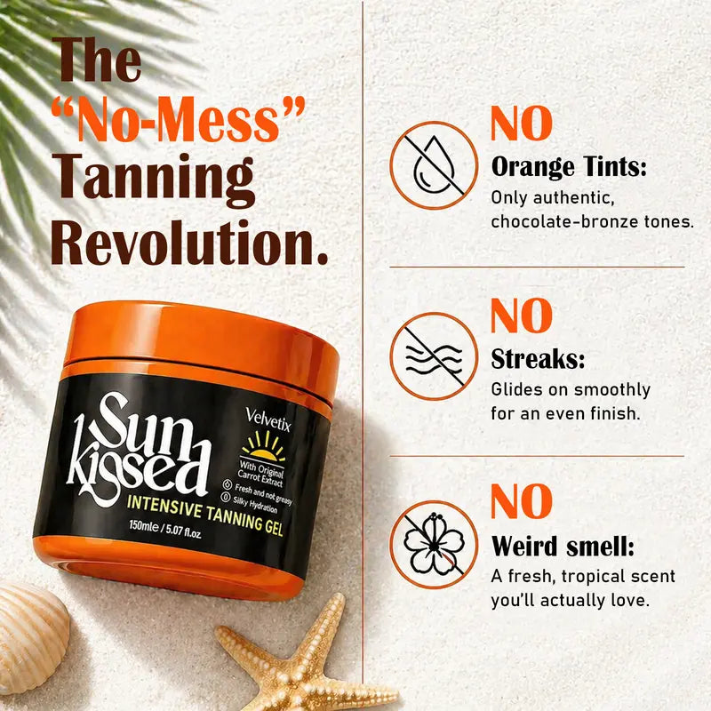 Tanning Gel – No Streaks, No Orange, No Mess