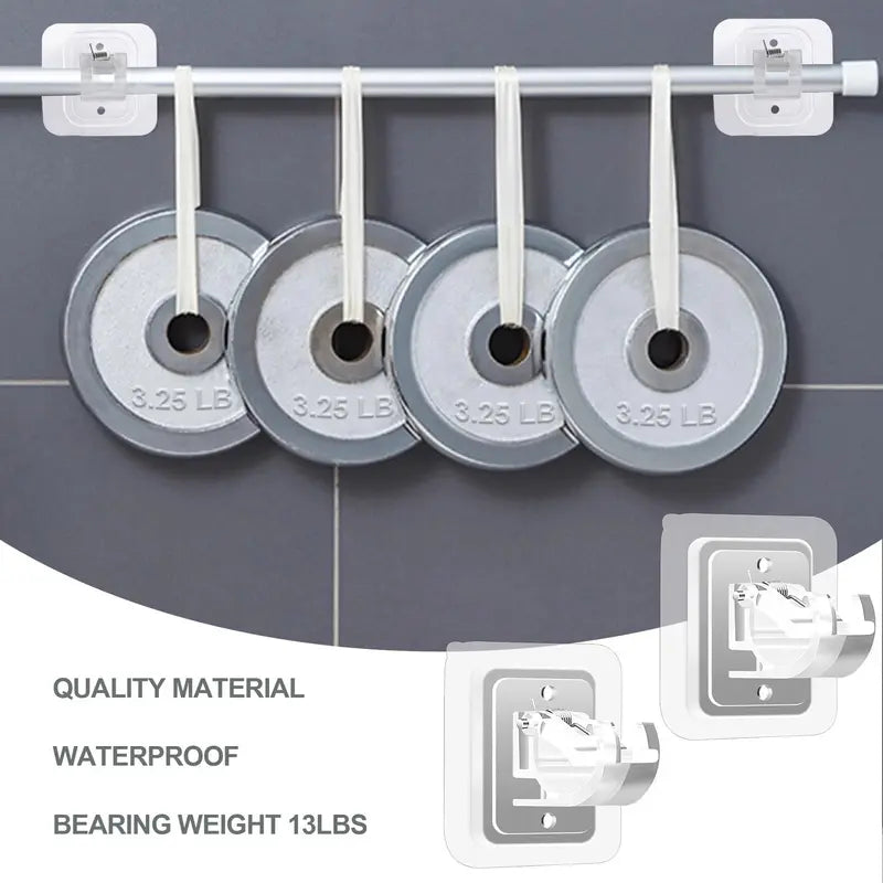 Multi-Use Wall Hook – Stick or Screw