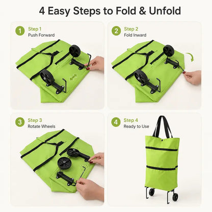 Trolley Tote – Fold. Roll. Carry.