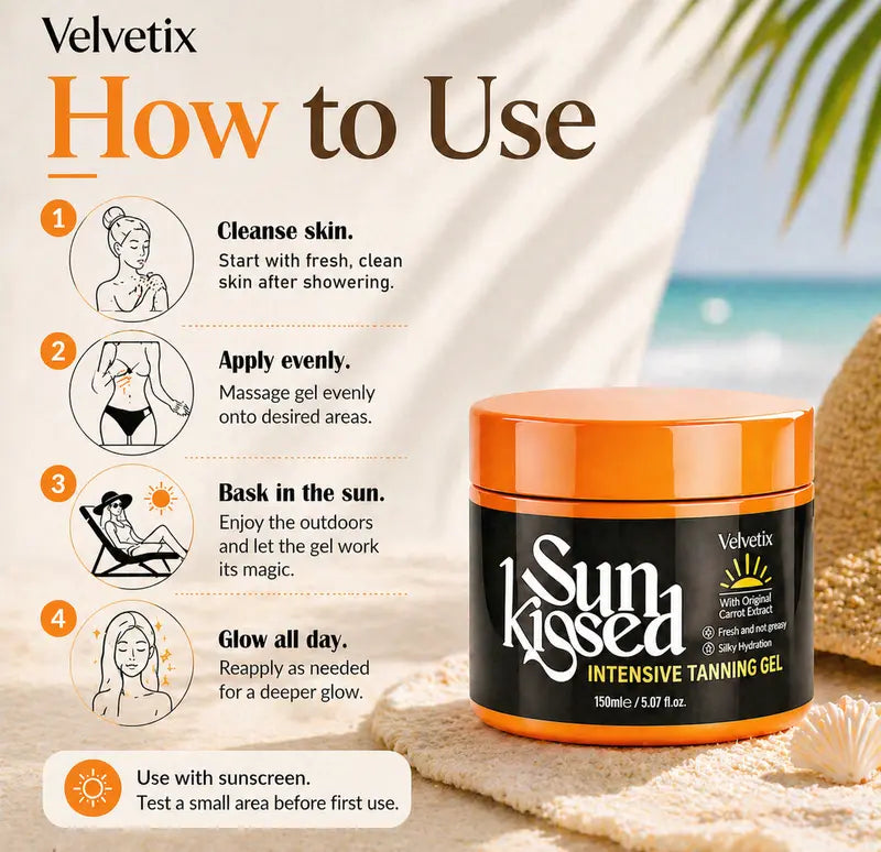 Tanning Gel – No Streaks, No Orange, No Mess