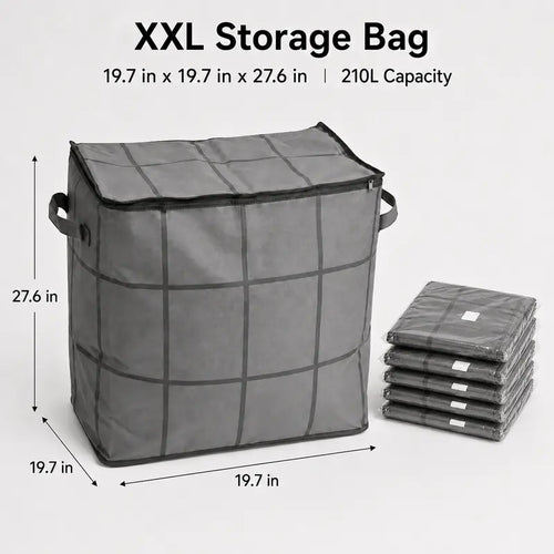 XXL Storage Bag – Fold Flat, Hold Shape