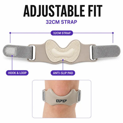 Patellar Strap – Cushion. Support. Move