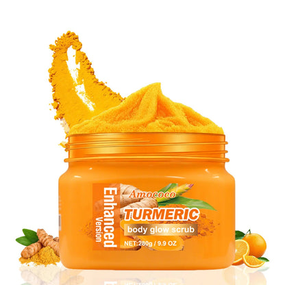 Turmeric Nourishing Scrub 280g - Infused with natural turmeric