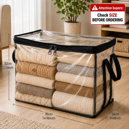 Large Clear Thick Plastic Storage Box