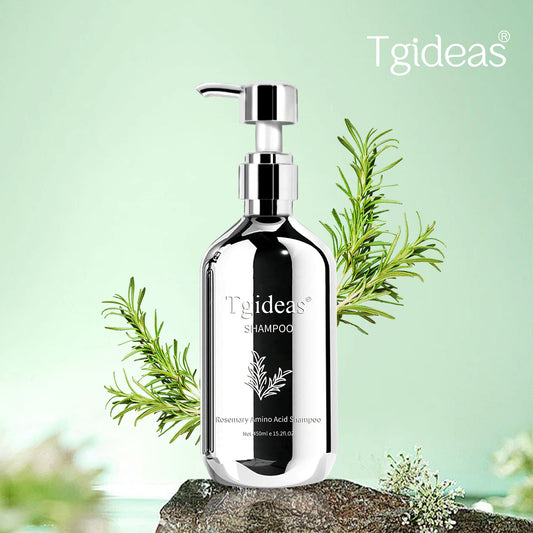 Tgideas Rosemary Biotin Shampoo - Sulfate-Free, Vegan, Volumizing for Thinning, Curly, Dyed Hair, 15.2 fl oz
