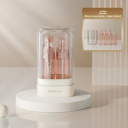 4-in-1 Travel Dispenser Bottle for Toiletries Portable
