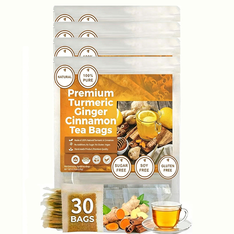 Premium Turmeric Cinnamon Tea – 100% Natural
