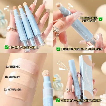 Dual-effect Concealer & Foundation Eye Concealer - 24-hour