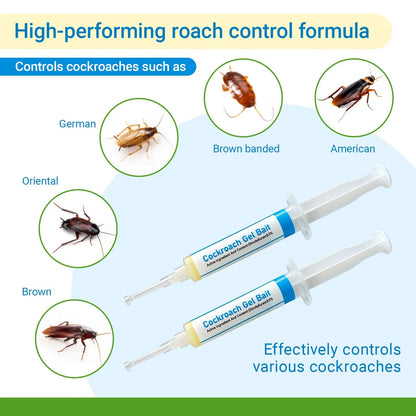 Cockroach Gel Bait Syringes 1-Pack