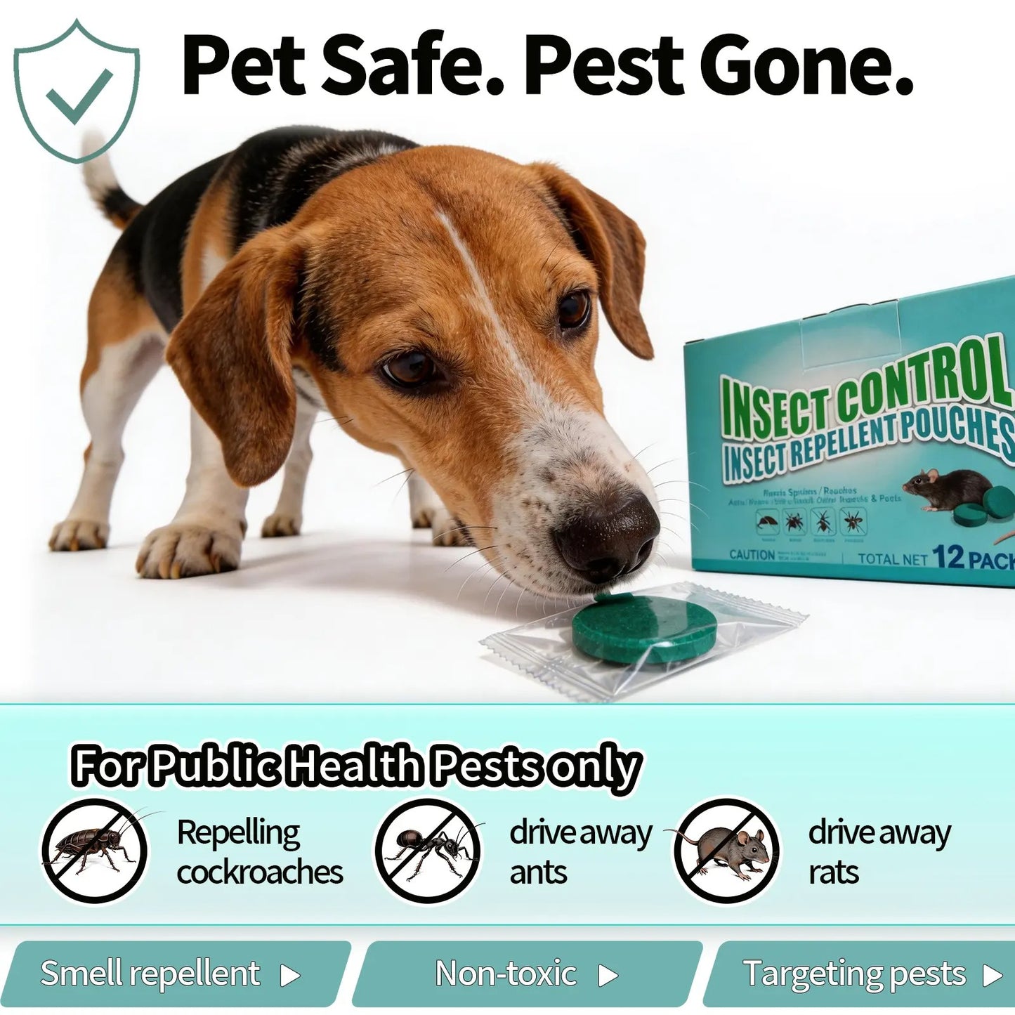 12-Pack Rodent Repellent Balls for Home
