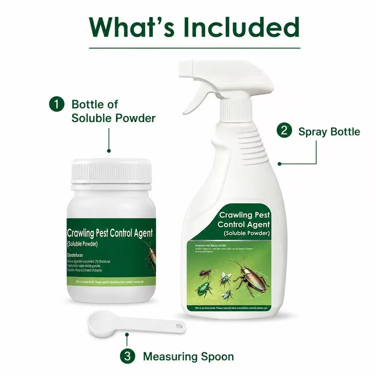 Multi-Purpose Pest Control Kit – For Roaches