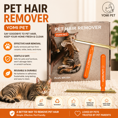 Pet Hair Brush – Deep Clean, Reusable
