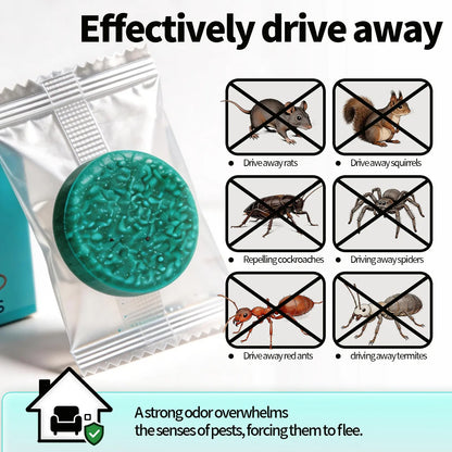 12-Pack Rodent Repellent Balls for Home