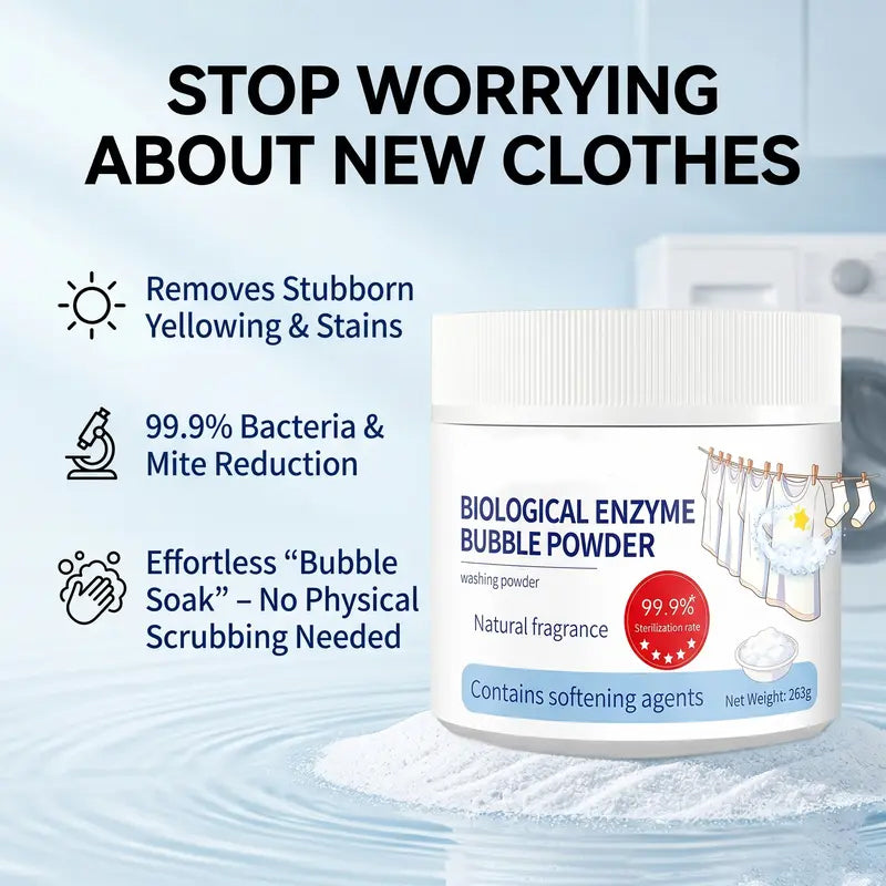 High-Concentration Baby-Safe Laundry Detergent - Bleach-Free