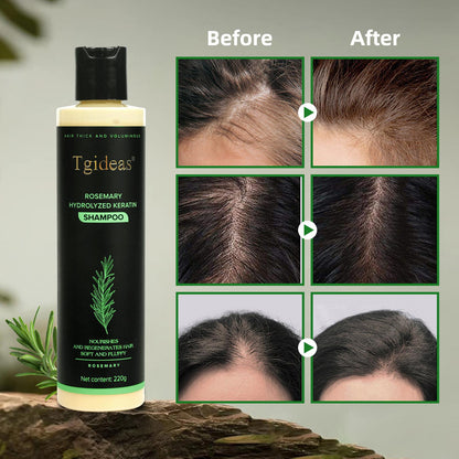 Buy 2 Get 1 Free!  Tgideas RosemaryShampoo + Caviar Hair Mask - BoostHair Growth, Control Oil & Dandruff,Soothe Scalp lritation & RestoreShine! Outdoorfun Hydrolyzed Keratin