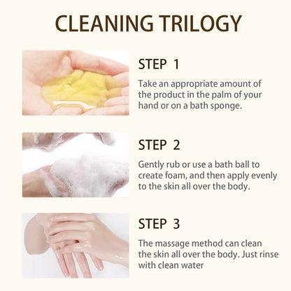 Tgideas Sulfur Soap Body Wash Shampoo - Deep Cleansing for Balancing Skin - Gentle Daily Care for Body and Scalp - 500ml for Men and Women