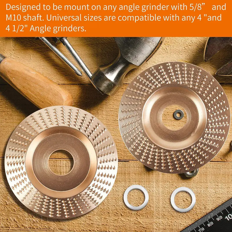 Wood Carving Disc Set for Angle Grinder 3Pcs SummerVibes