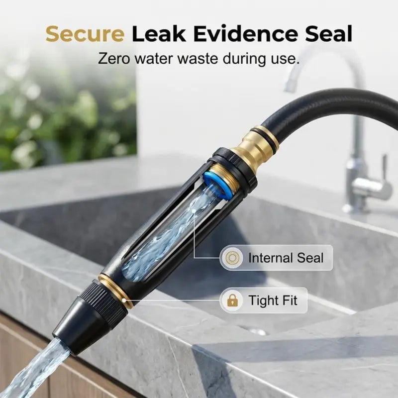 Heavy Duty Adjustable Twist Nozzle Home High Pressure Car Wash Water Gun