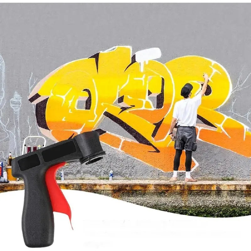 Spray Can Trigger Handle with Full Hand Grip, Convert Spray Cans to Paint Sprayer