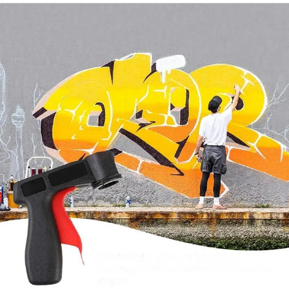 Spray Can Trigger Handle with Full Hand Grip, Convert Spray Cans to Paint Sprayer