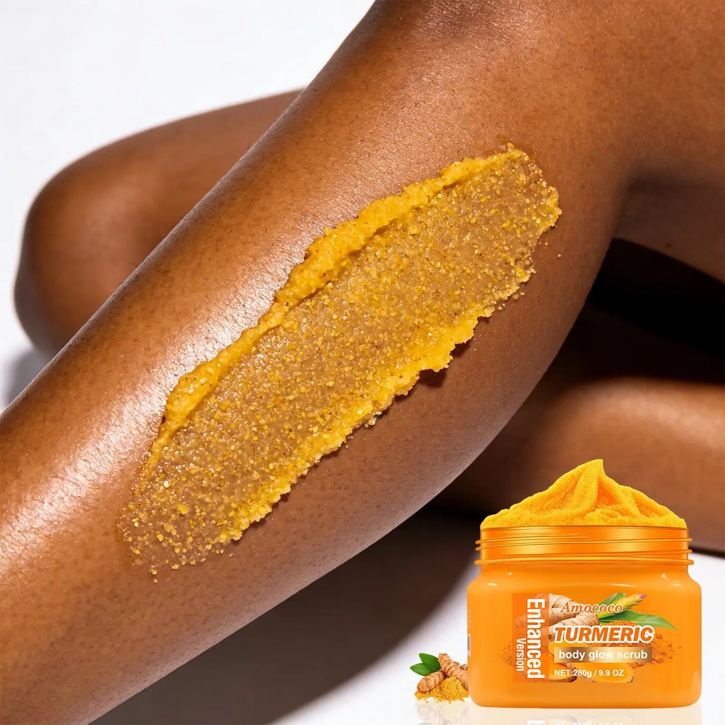 Turmeric Nourishing Scrub 280g - Infused with natural turmeric