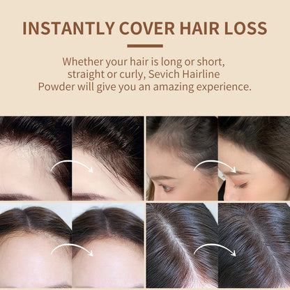 Hairline Powder - Root Touch Up Hair Color for Gray Coverage