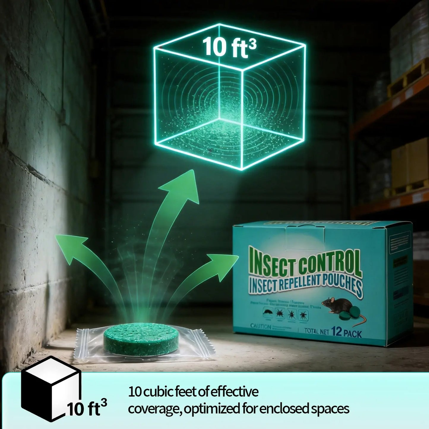 12-Pack Rodent Repellent Balls for Home