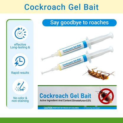 Cockroach Gel Bait Syringes 1-Pack