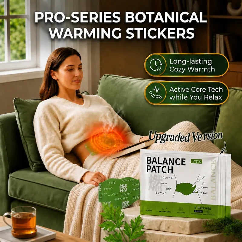 Herbal Patch Pad Balance Patch, Pro-Series Botanical Warming Stickers