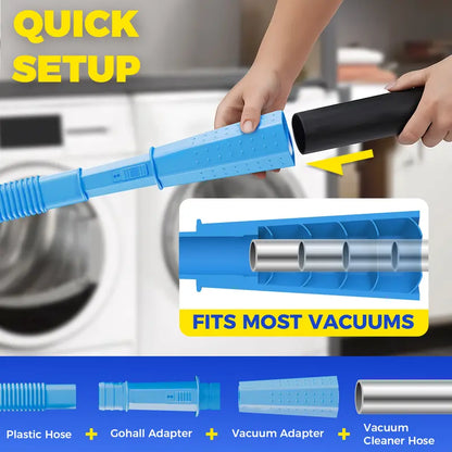 Dryer Vent Cleaner Kit 2 Pieces Vacuum Hose Attachment