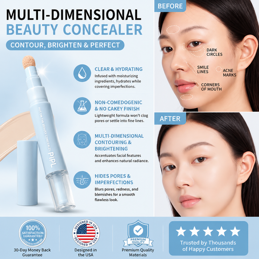 Dual-effect Concealer & Foundation Eye Concealer - 24-hour